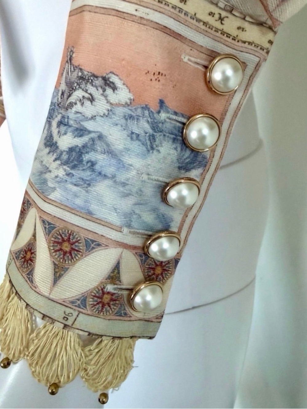 Zimmermann High Tide cropped blouse 0P - Picture 8 of 10